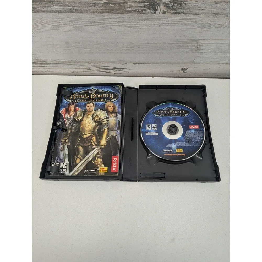 King's Bounty The Legend PC Game Case T Atari Manual Included‎ CIB Role Playing